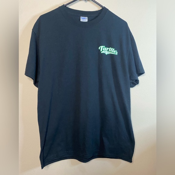 Turtle Glass Graphic Tee Size L Kids Men Women - Picture 1 of 3
